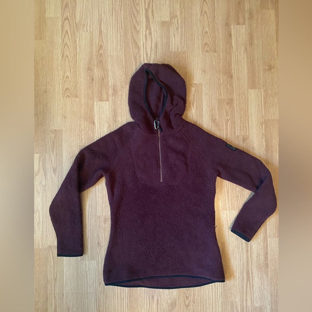 Ascend Maroon Hooded Sweater